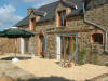Lanouee Cottage Apartments Josselin with pool and art