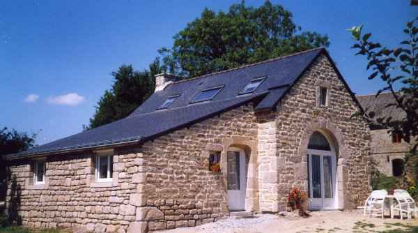 Prehost Languidic southern Brittany beautiful stone cottage